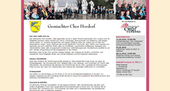Desktop Screenshot of gemischter-chor-hordorf.ndschorverband.de