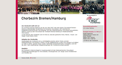 Desktop Screenshot of cb-bremen-hamburg.ndschorverband.de